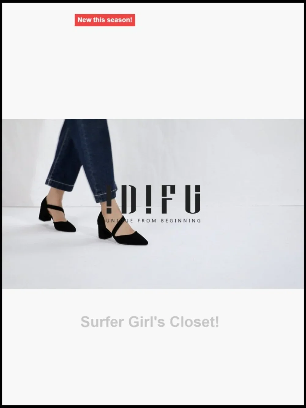 IDIFU Women's Pumps Closed Pointed Toe Low Block Chunky Comfort Heels